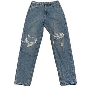 💜 Refuge Mom Vintage High Rise Distressed Denim Jeans - Size 3